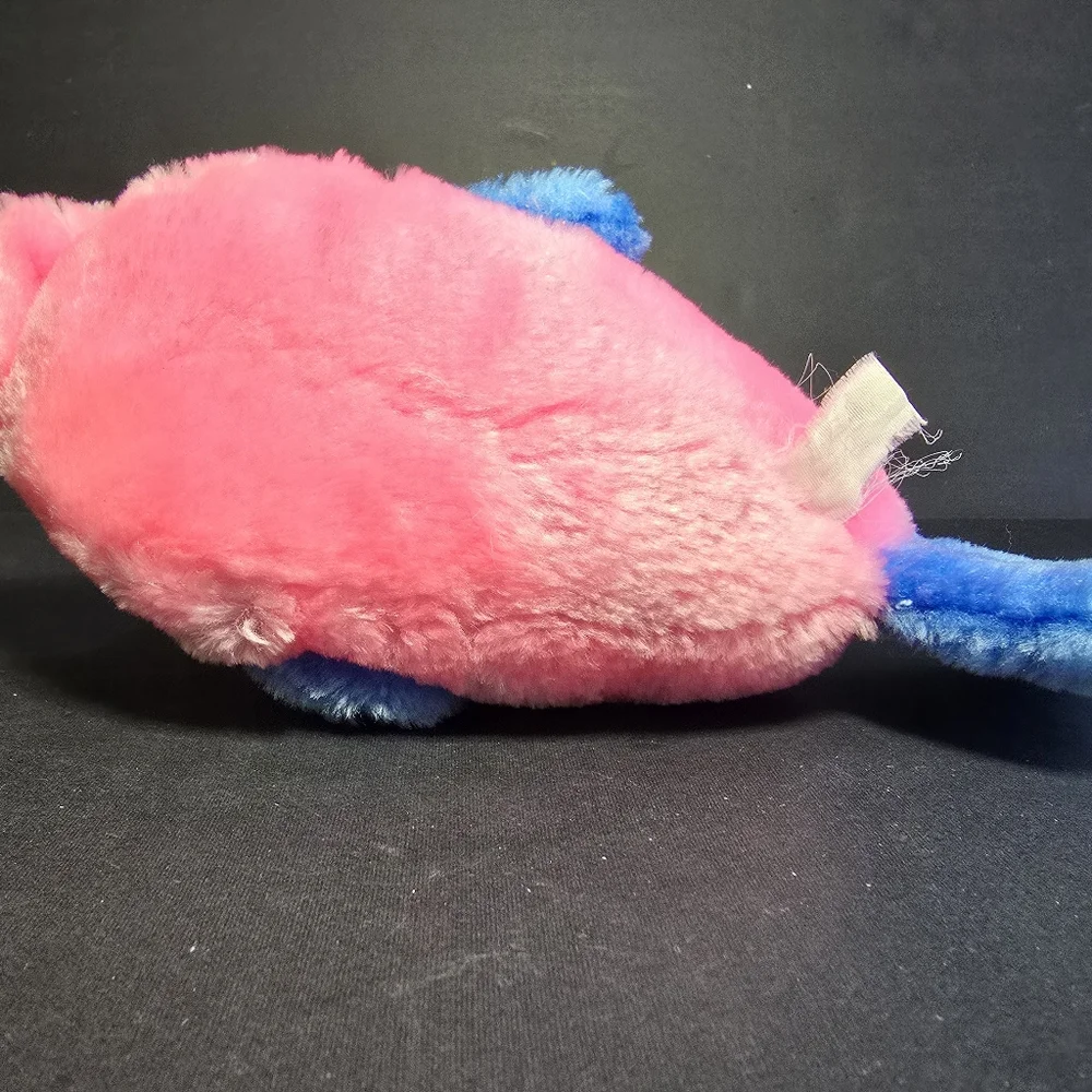 Vintage Circus Circus Las Vegas Plush Fish Stuffed Animal Lovey 9 x 6" - Picture 5 of 9